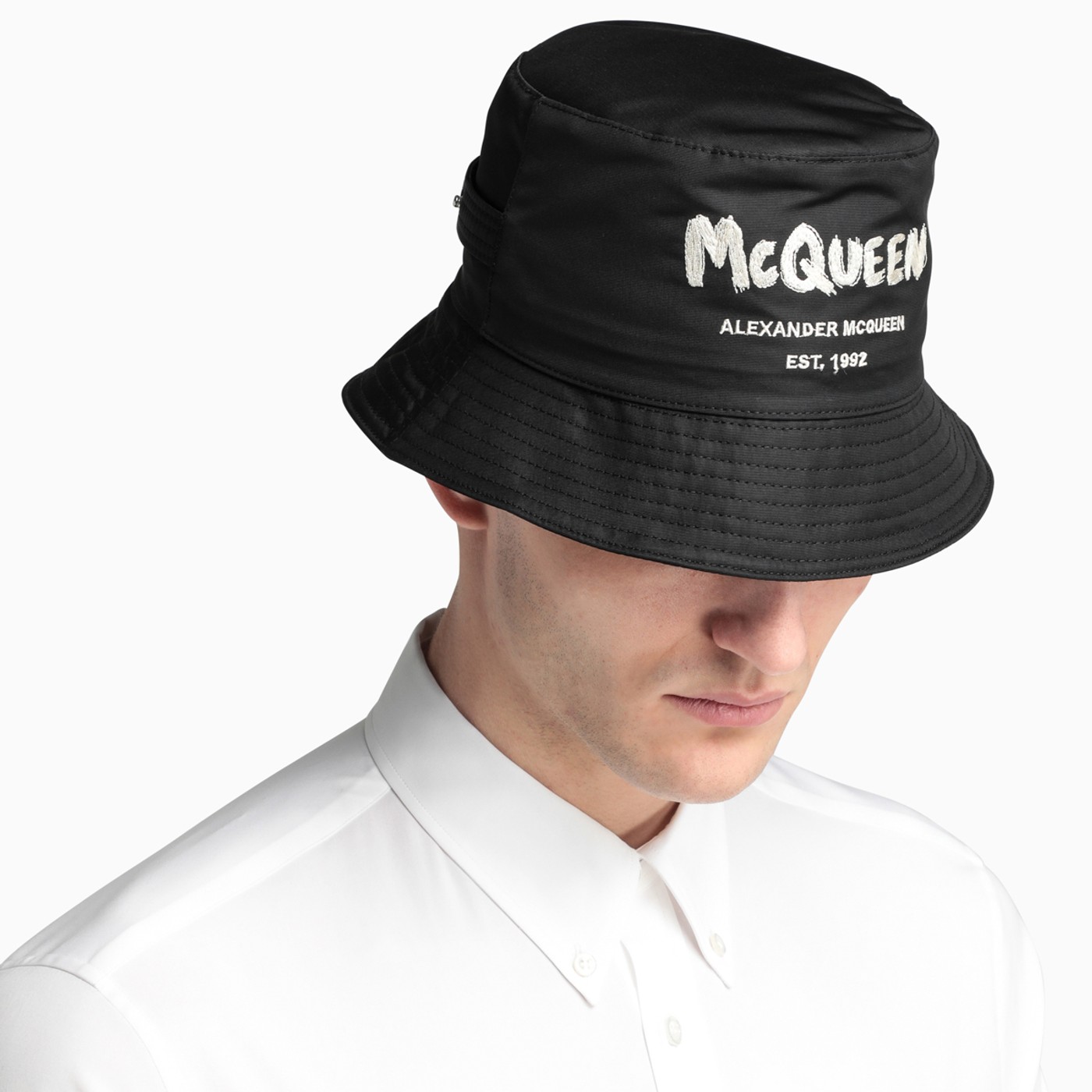 alexander mcqueen bucket hat