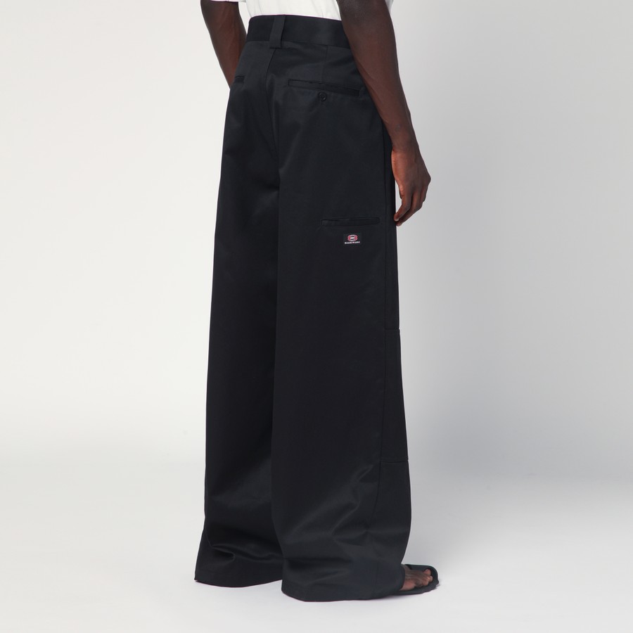 パンツ BALENCIAGA Balenciaga Trousers Black (814567 TRP091000) Balenciaga Regular Cargo Pants 814567.TRP09-1000 BLACK | IlDuomo