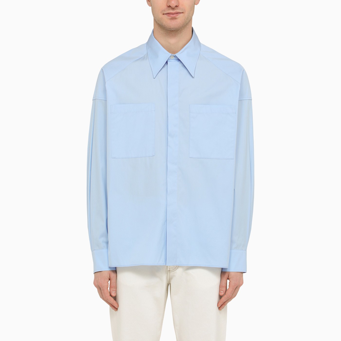 A.P.C. A.P.C. X NRL Blue cotton shirt TheDoubleF