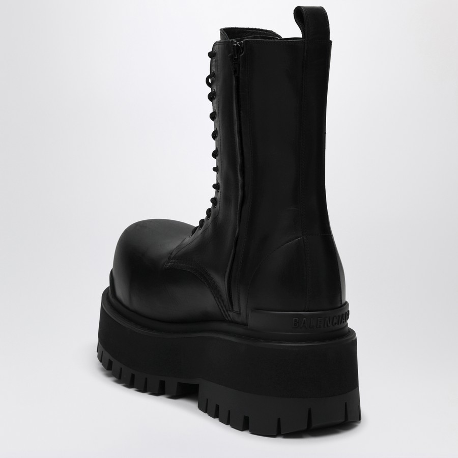 ブーツ BALENCIAGA Men Boots 813689WCDA1 1000 BLACK Balenciaga Giant platform boot in black | TheDoubleF