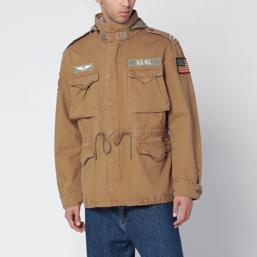 Polo by Ralph Lauren ミリタリージャケット Polo Ralph Lauren Sand-colored military jacket | TheDoubleF