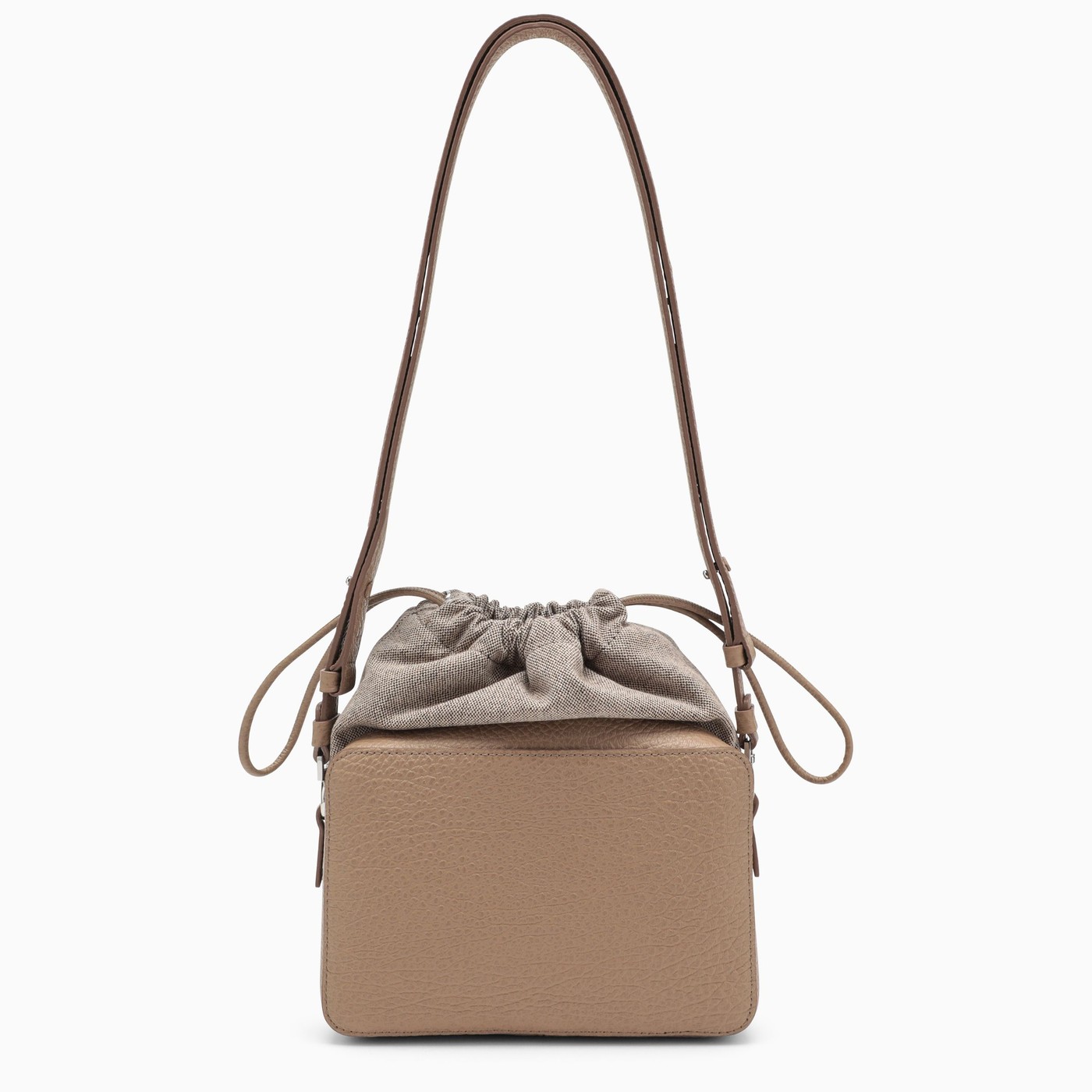 Maison Margiela Beige leather camera bag TheDoubleF