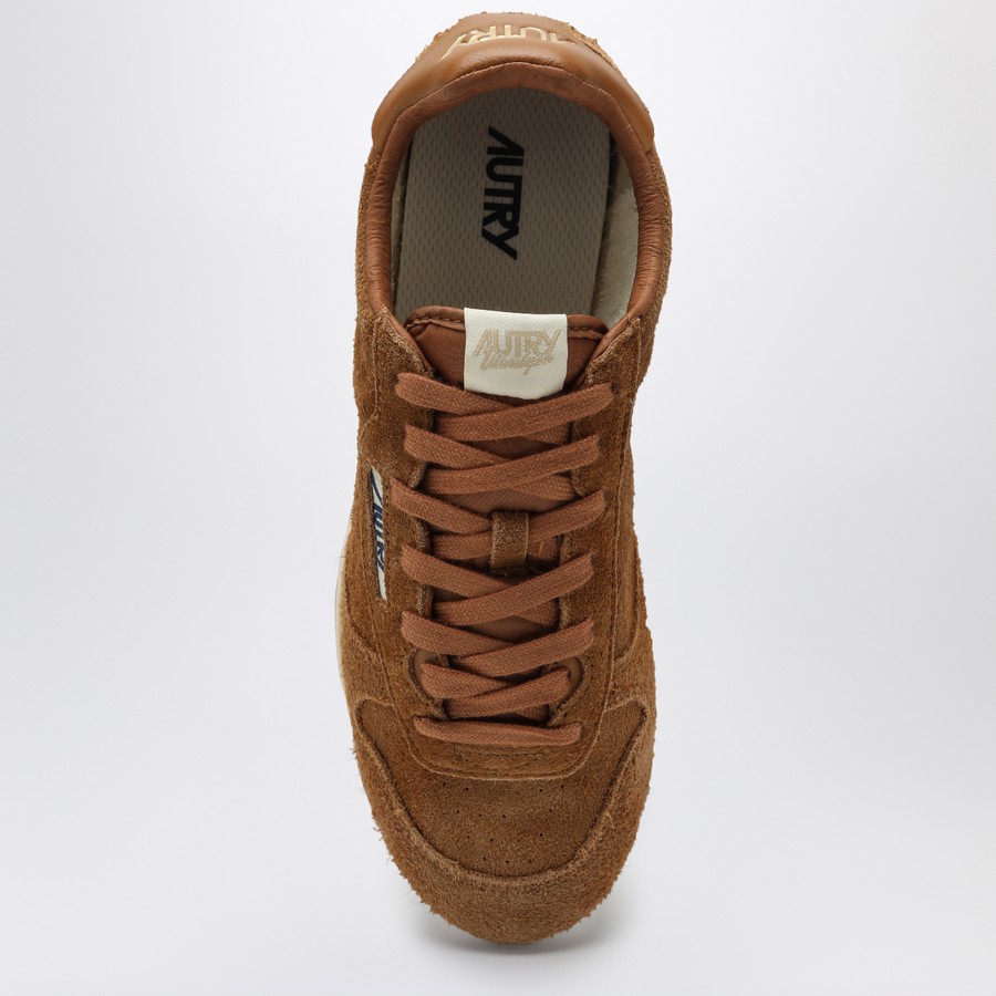スニーカー AUTRY Women Sneakers WSLWPB04 PB04 BROWN AUTRY Brown Windspin Sneaker | TheDoubleF
