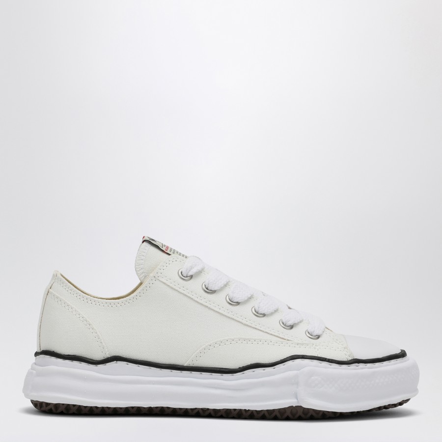 Maison MIHARA YASUHIRO Sneaker Low Peterson blanc en toile