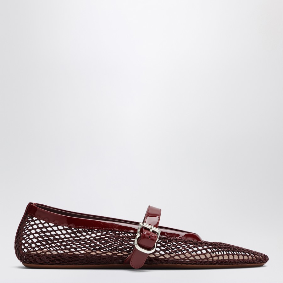 バレエシューズ ALAIA RED MESH BALLERINA Alaïa Red mesh ballerina | TheDoubleF