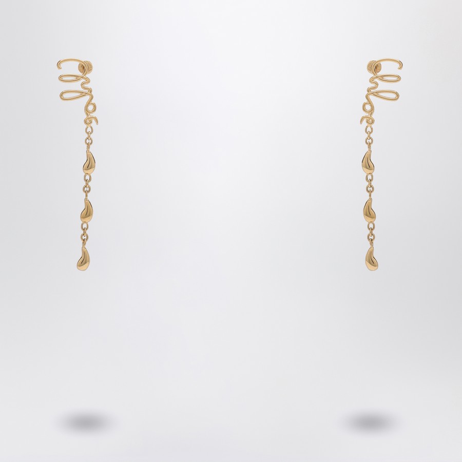 アクセサリーその他 Chloe Chloe Iconic gold dangling earrings Chloé Chloé Iconic gold dangling earrings | TheDoubleF