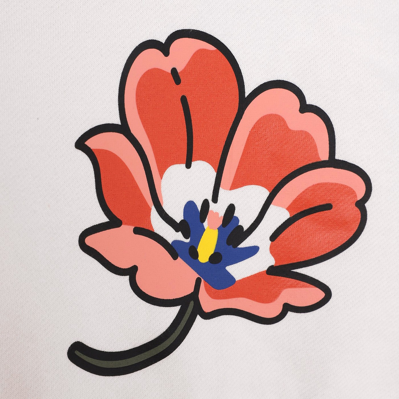 KENZO Ikebana Cartoon Flower peach suit | TheDoubleF