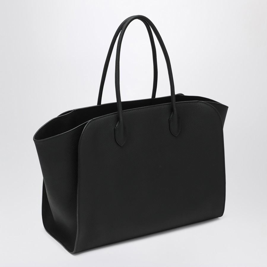 The Row Black leather Marlo tote bag | TheDoubleF