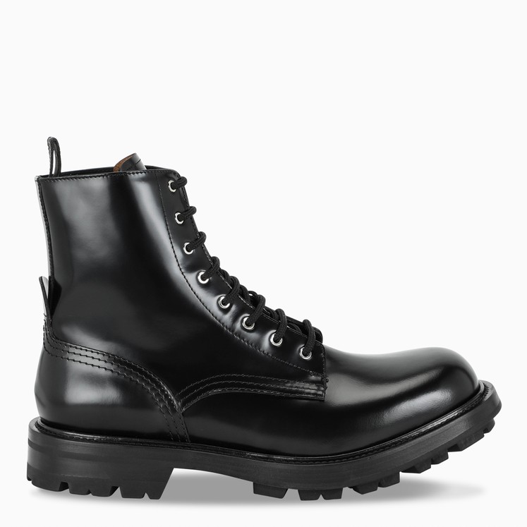 alexander mcqueen combat boots