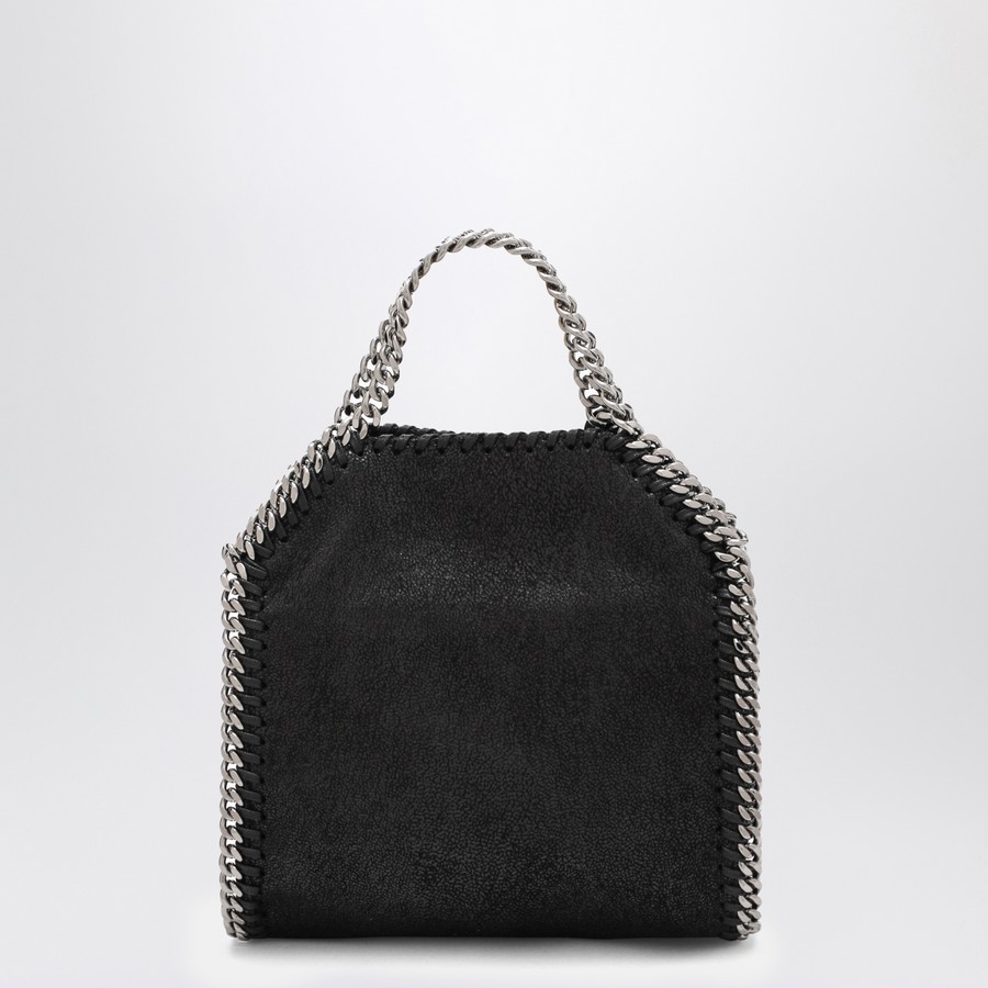 バッグ STELLA McCARTNEY MICRO TOTE BAG FALAB Stella McCartney Black Falabella micro tote bag | TheDoubleF