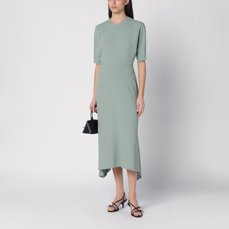 【VICTORIA BECKHAM】シングルブレスト ブレザー グリーン Victoria Beckham シングルジャケット | グリーン | FARFETCH JP