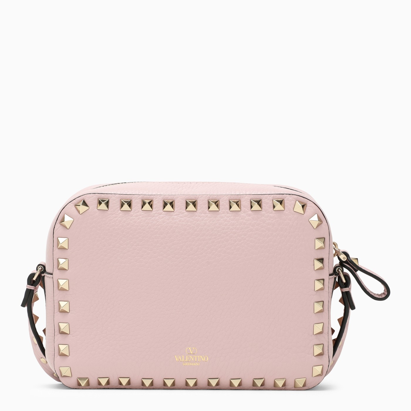 Valentino Garavani Water lilac leather Rockstud camera bag TheDoubleF