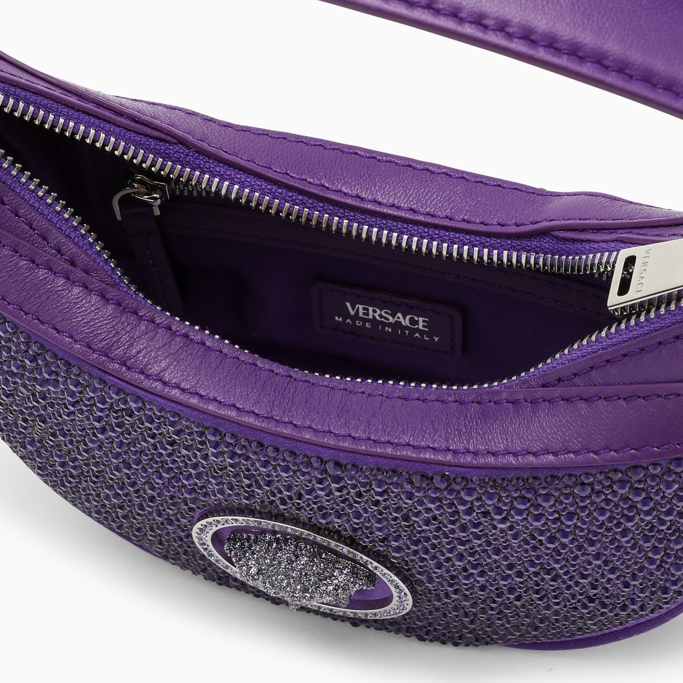 Versace Purple bag with rhinestones TheDoubleF