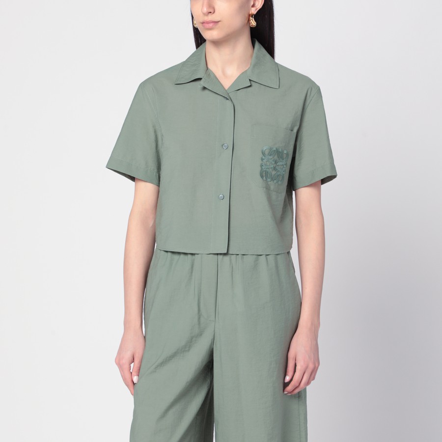 Tシャツ・カットソー LOEWE Women Tops S616Y07X773046 BEIGE Halterneck top in silk Multicolor - LOEWE