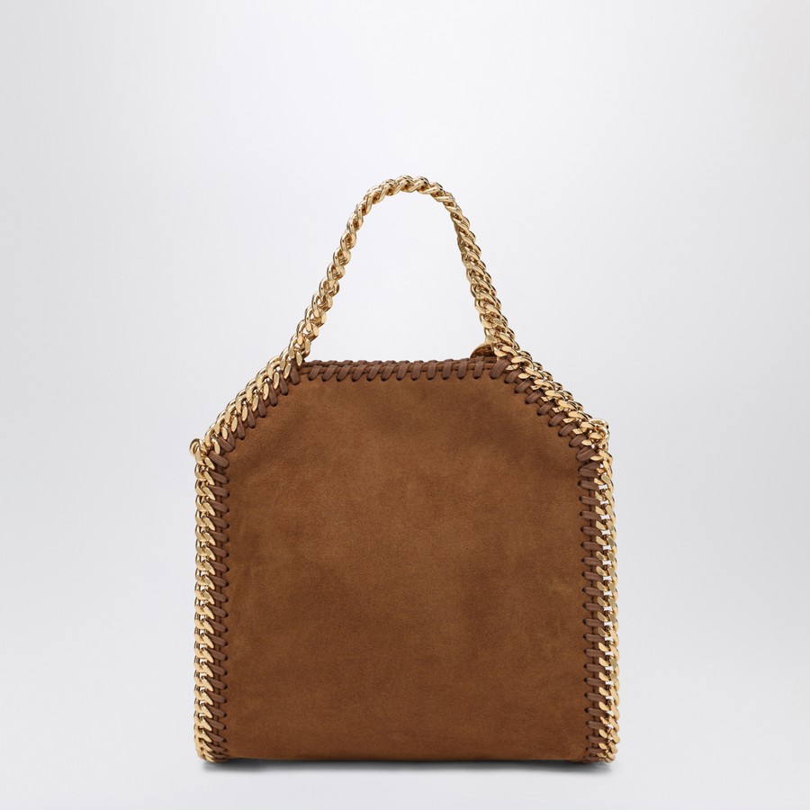 トートバッグ Stella Mccartney Brandy Coloured Micro Falabella Tote Bag Stella McCartney Brandy coloured Micro Falabella tote bag