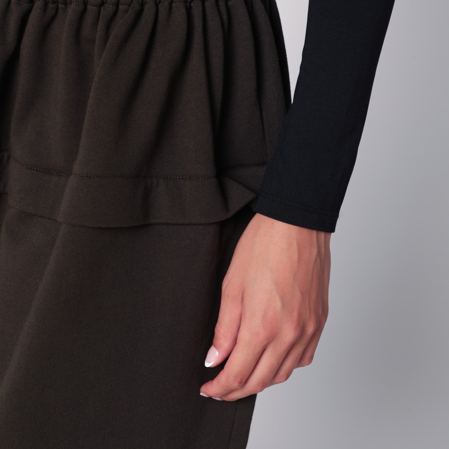 パンツ ALAIA OLIVE GREEN PEPLUM TROUSERS Alaïa Olive green Peplum trousers | TheDoubleF