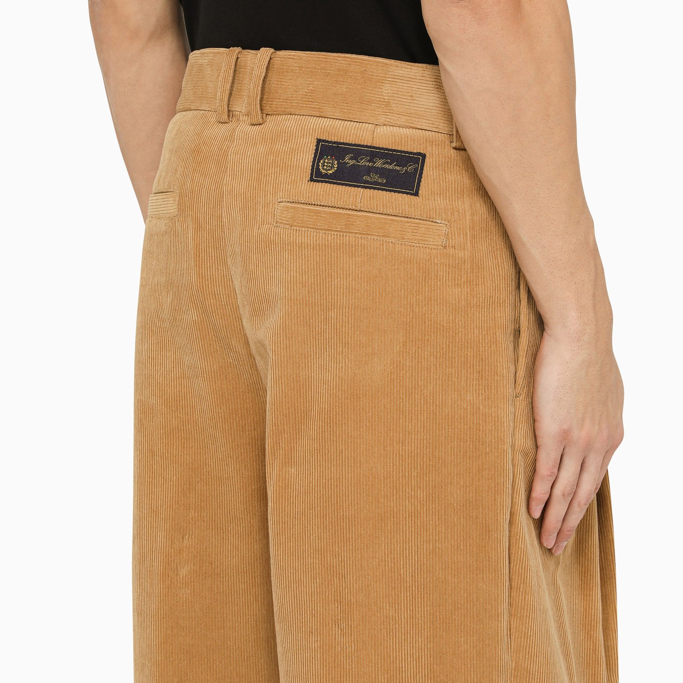 We11done Camel corduroy pants TheDoubleF