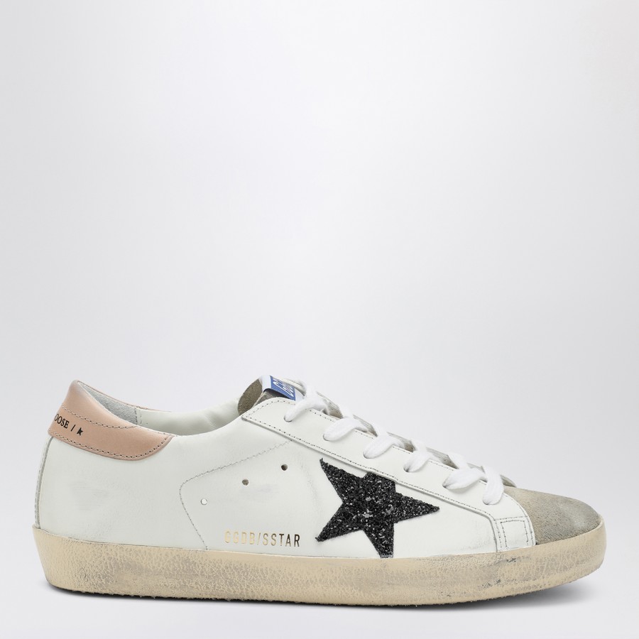 スニーカー Golden SNEAKER (GWF00101F007558) Golden Goose Sneaker Super-Star white/pink/black with