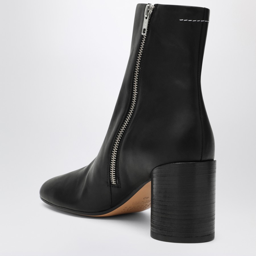 MM6 Maison Margiela Black Anatomic ankle boots | TheDoubleF