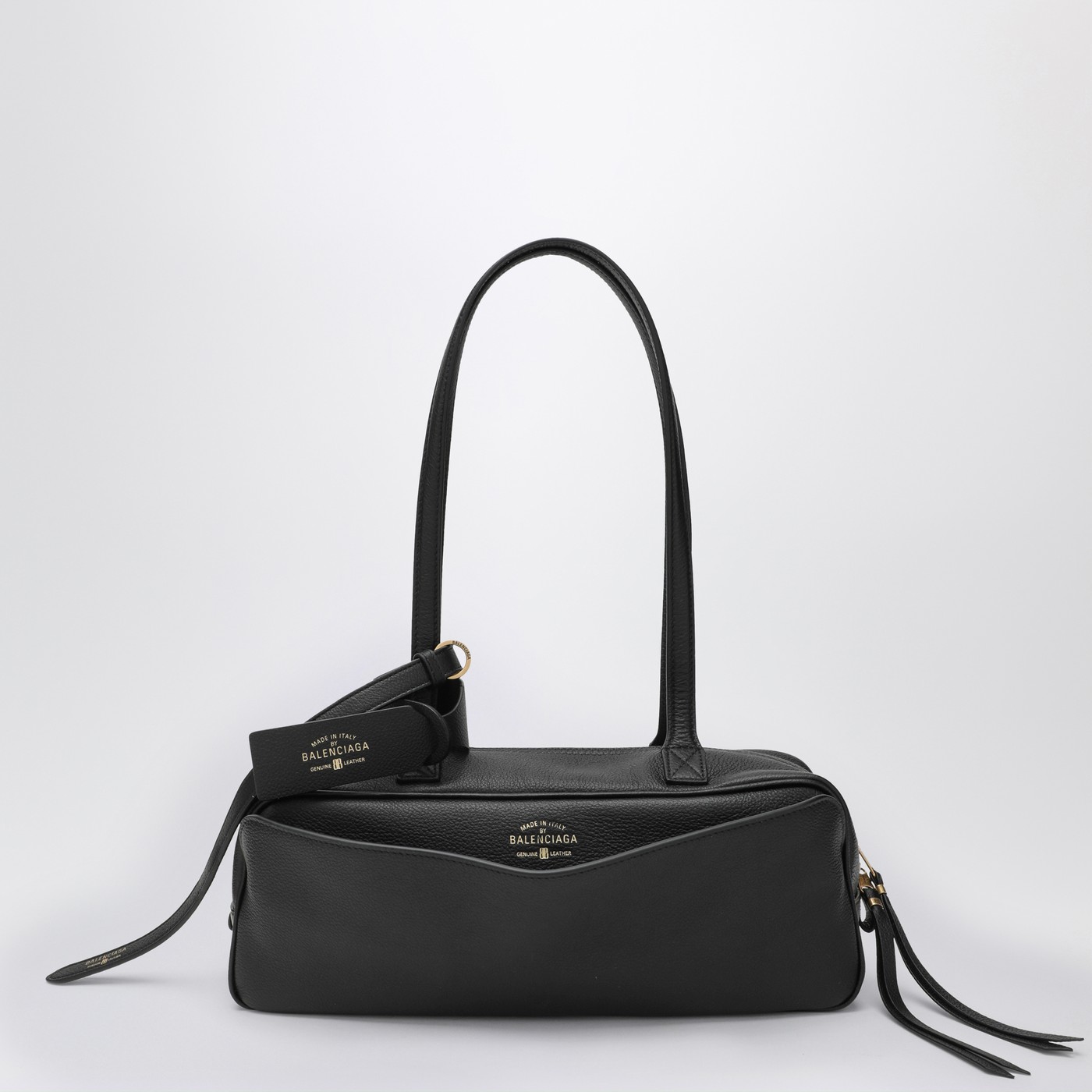 Balenciaga Small black Carrie bowling bag TheDoubleF - Main Image