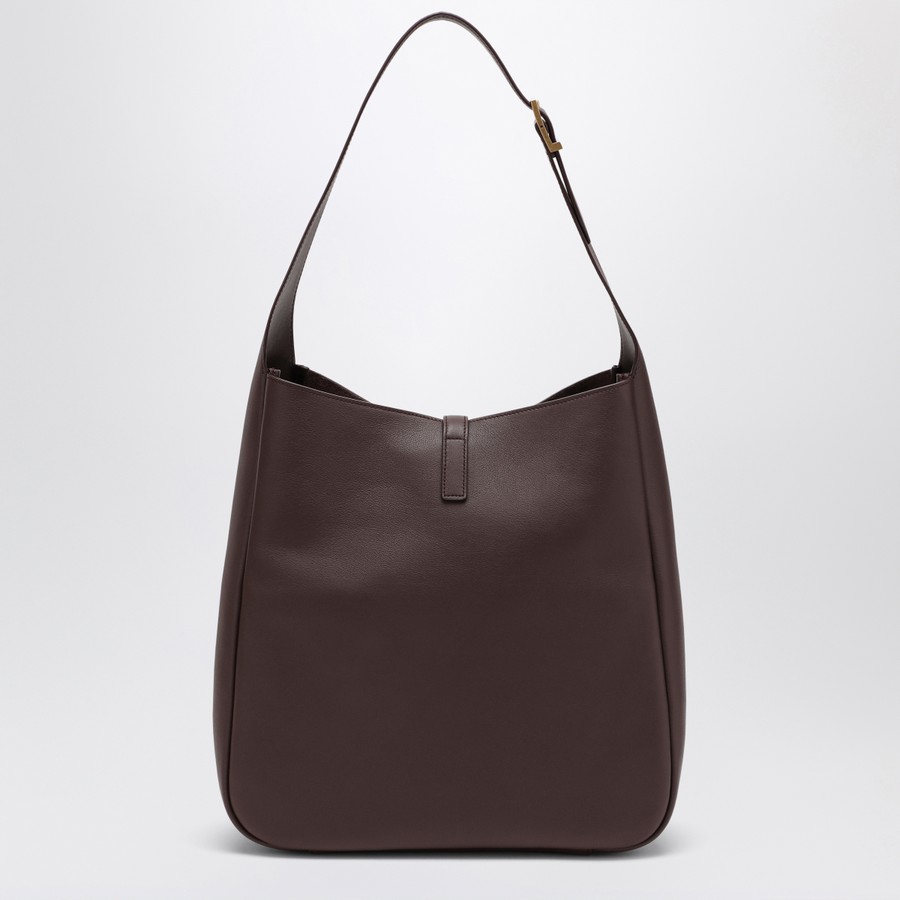 Saint Laurent Large Le 5 à 7 brown leather bag | TheDoubleF
