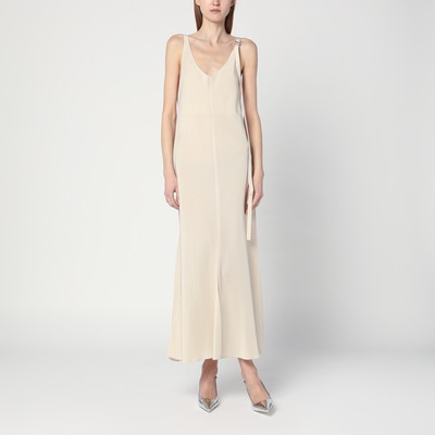 【関税&送料込】Sportmax Ivory Dress With Adjustable Strap Sportmax Ivory dress with adjustable strap | TheDoubleF