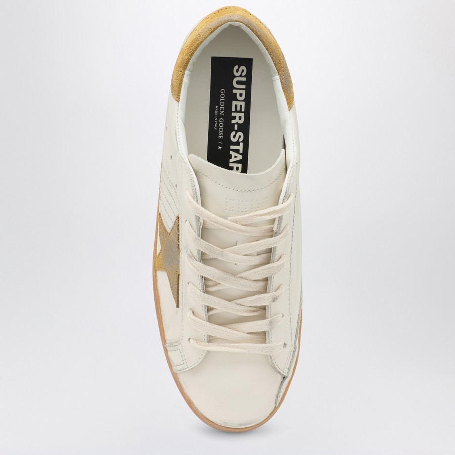 【関税&送料込】Golden Goose White Ochre Super-Star Sneaker Golden Goose White/Ochre Super-Star sneaker | TheDoubleF