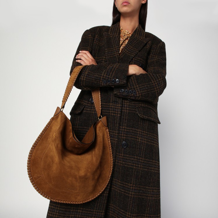 ハンドバッグ ISABEL MARANT Woman Handbag Brown PP0353FAC2C21M 50CO Oskan Moon Bag Woman cognac | ISABEL MARANT Official online