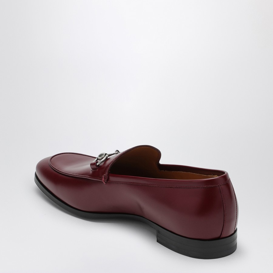 GUCCI Rosso Ancora leather moccasin with Horsebit | TheDoubleF