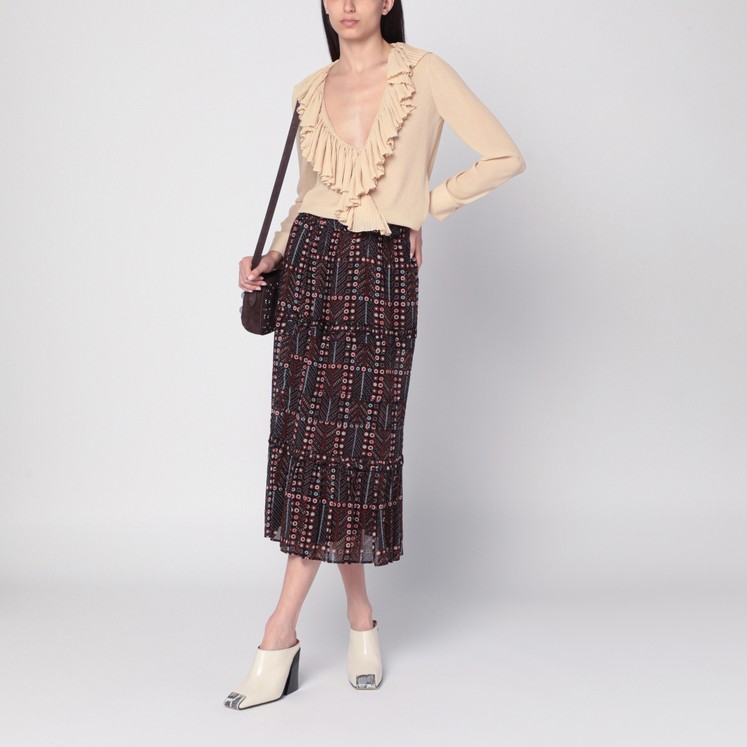 スカート ISABEL MARANT ETOILE Woman Skirt Black JU0045FBB1H07I 02FK ISABEL MARANT ETOILE: Skirt woman - Black | Isabel Marant