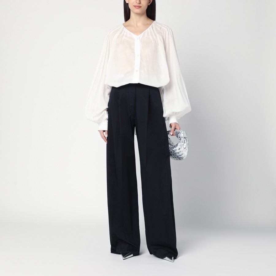 ボトムスその他 TheLatest Wide night blue Billie trousers TheLatest Wide night blue Billie trousers | TheDoubleF