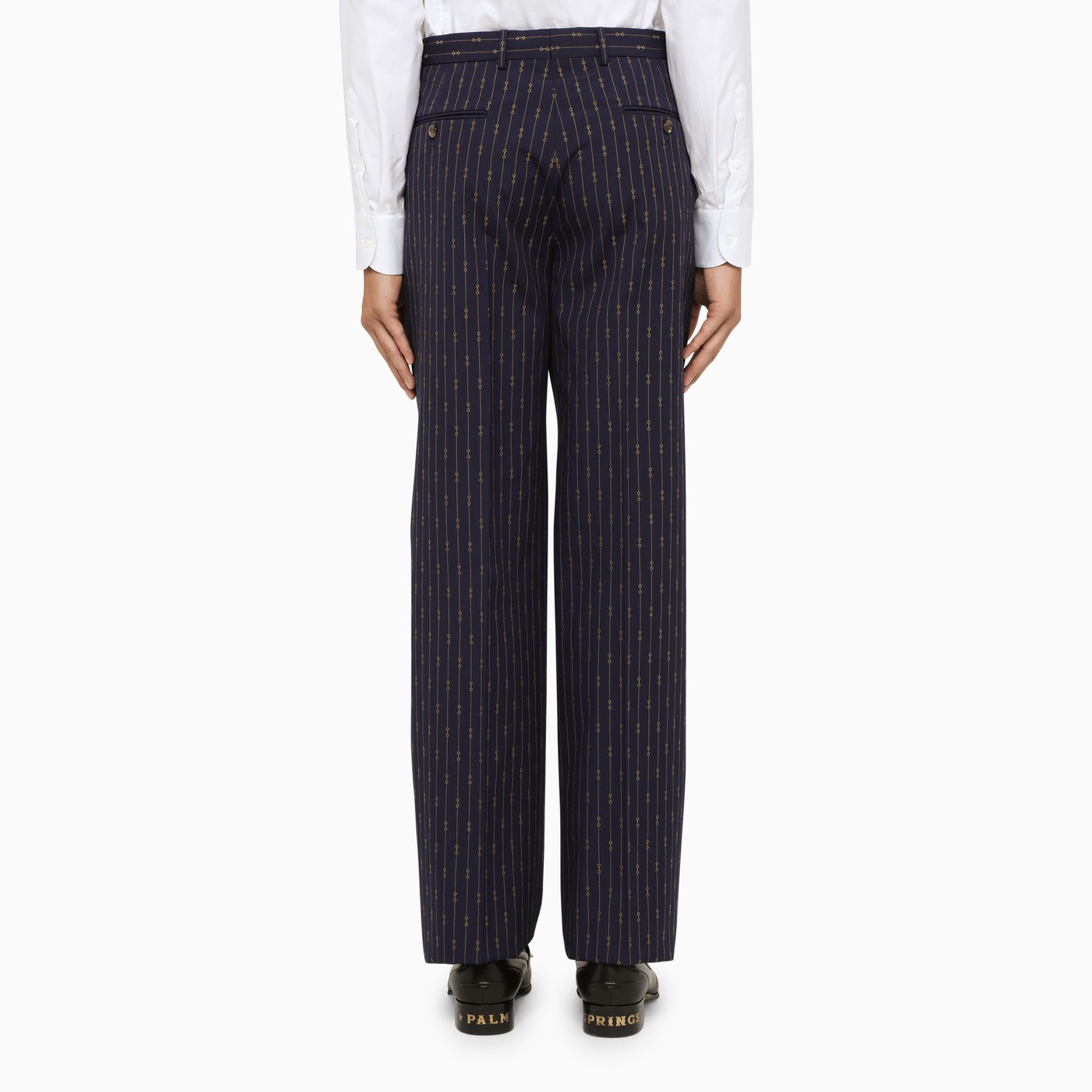 GUCCI Deep blue single-breasted suit | TheDoubleF