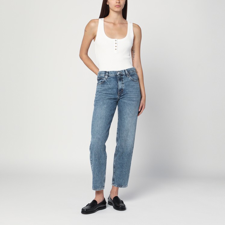 ボトムスその他 Valentino Faded-effect blue jeans Valentino Faded-effect blue jeans | TheDoubleF