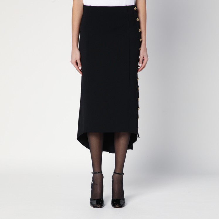 スカート GIVENCHY FW25 Givenchy Cotton Midi Skirt (BW40Z9516F 420) Givenchy Liquid 4G Crepe Mini Skirt | Neiman Marcus
