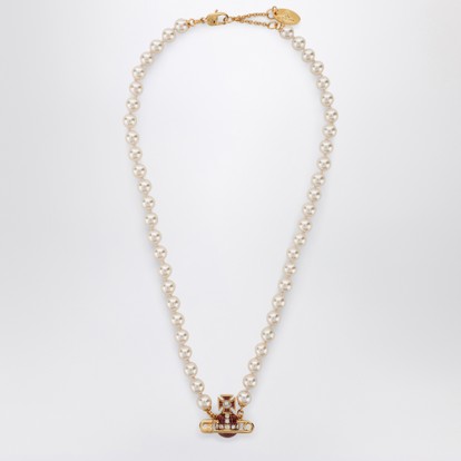 ネックレス・ペンダント Chloe Charm Necklace In Vintage Gold Brass Chloé Charm necklace in Vintage Gold brass | TheDoubleF