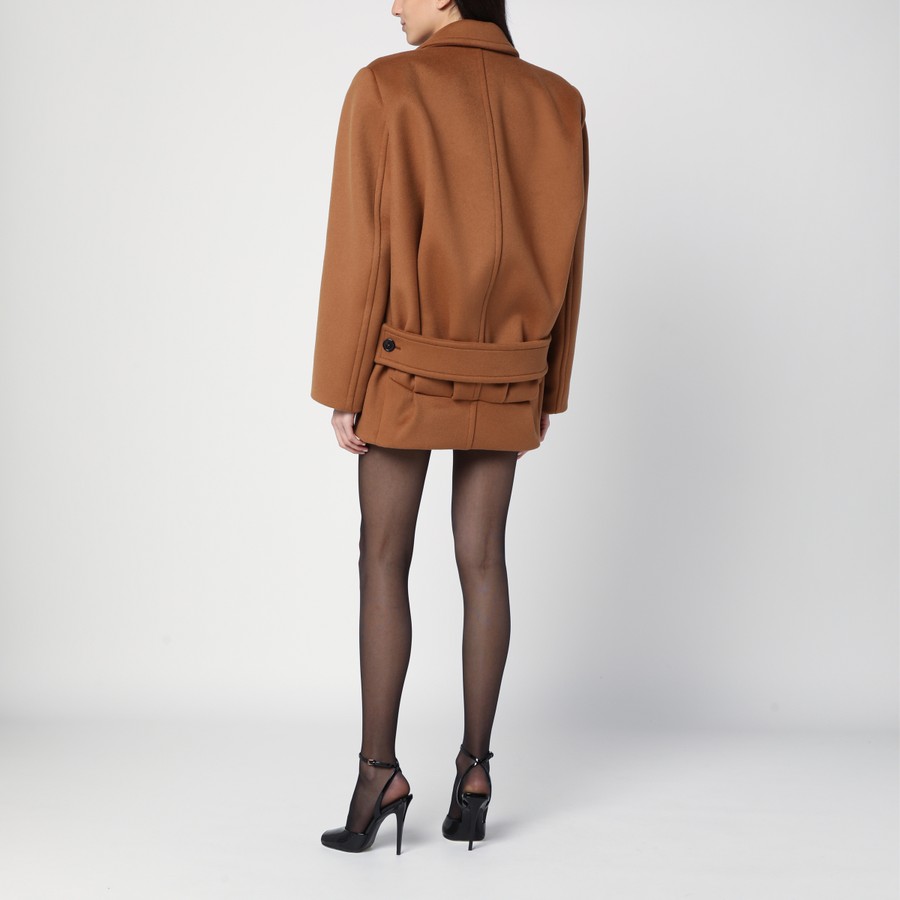 ジャケット Saint Laurent Camel wool short coat Saint Laurent Camel wool short coat | TheDoubleF