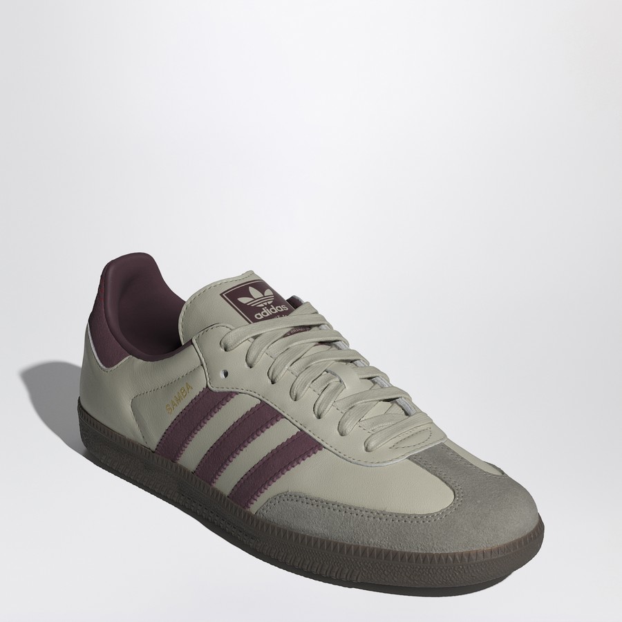 adidas Originals Sneaker Samba OG Putty Grey/Maroon/Gold