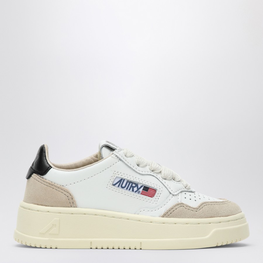 AUTRY Medalist weißer/schwarz Leder-Sneaker TheDoubleF
