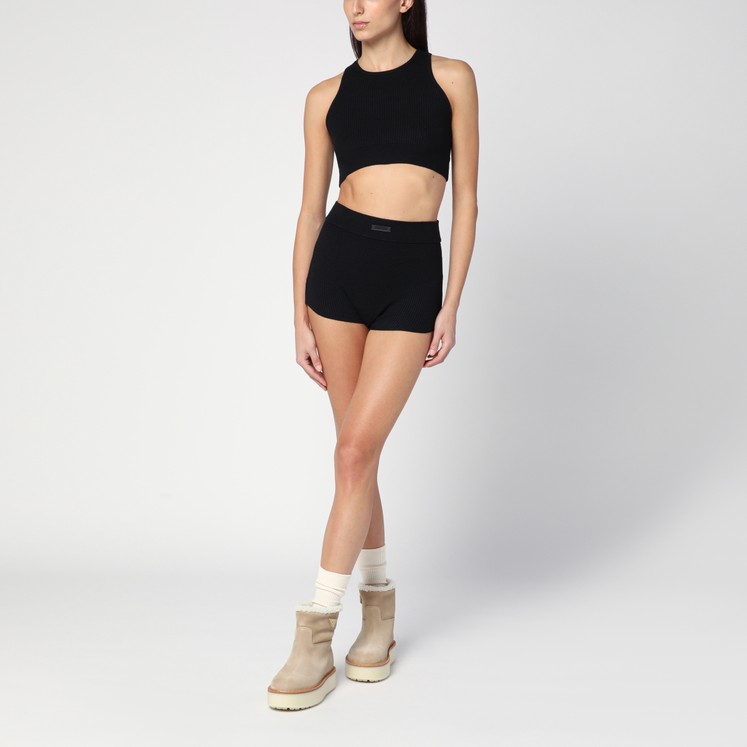 Valentino Black wool bermuda shorts | TheDoubleF
