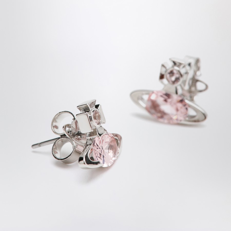 Vivienne Westwood Allie platinum earrings | TheDoubleF
