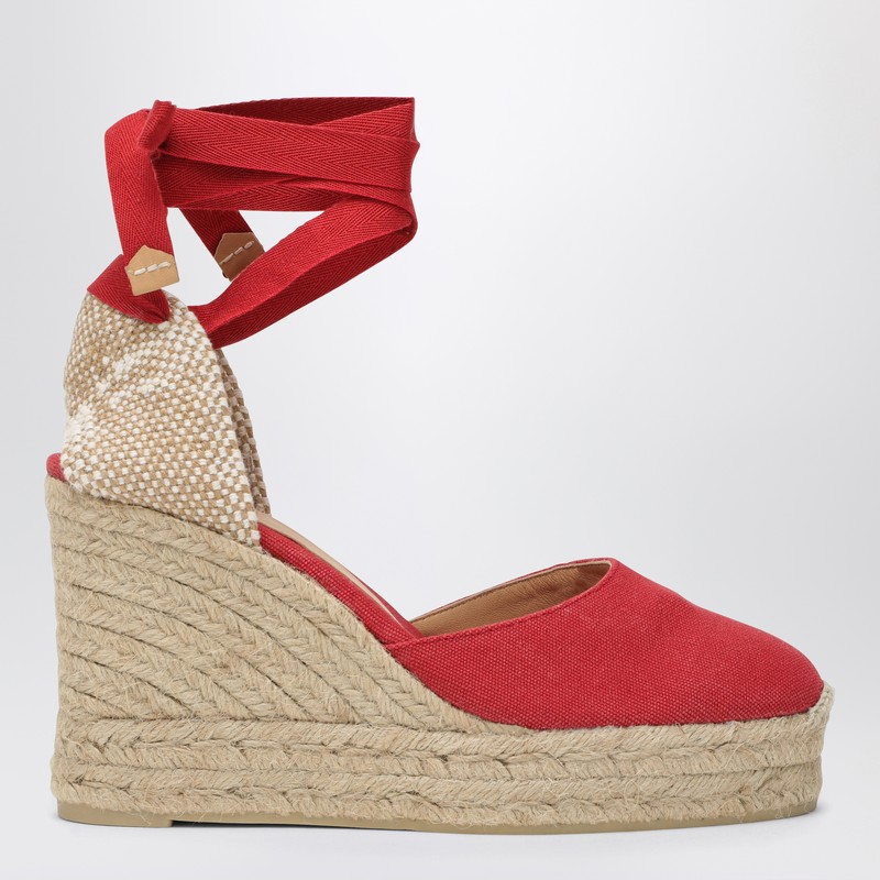 Red Carina 8ED/001 espadrilles