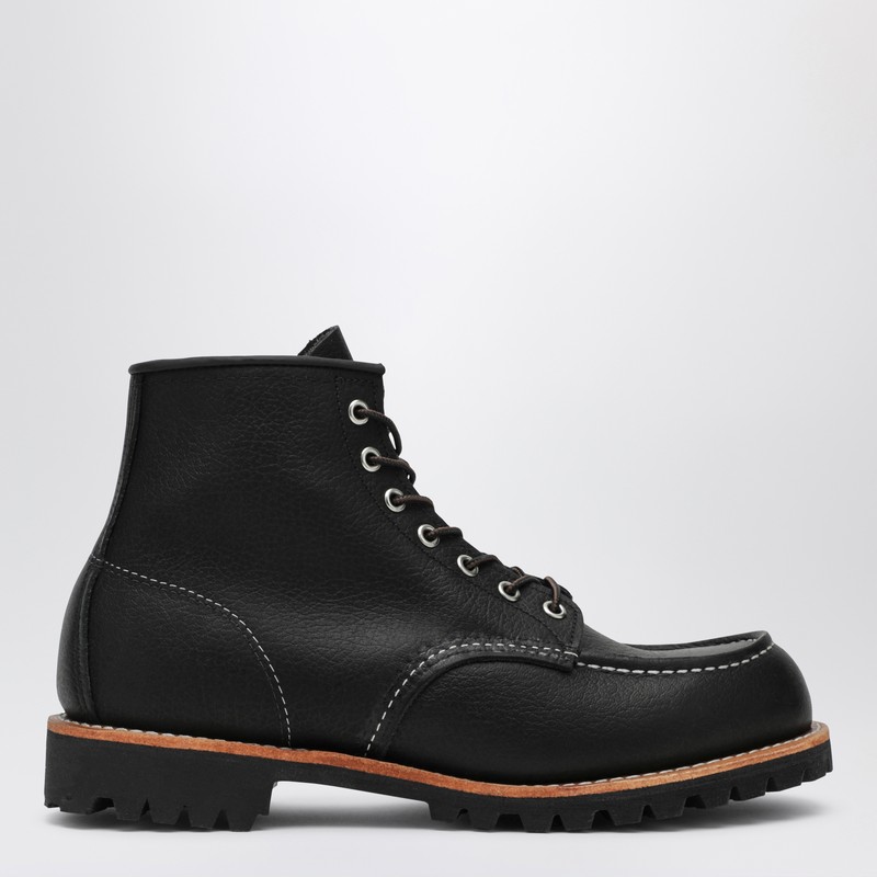 Roughneck Derby in Black Leather