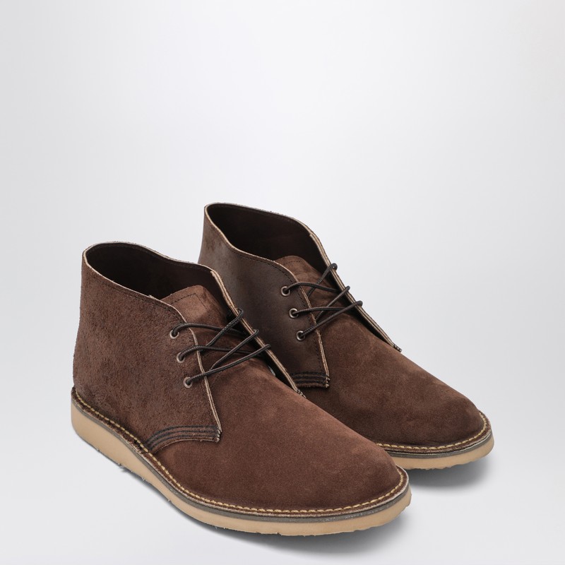 Redwing Weekender Chukka Chocolate Lace-up Shoe In Brown