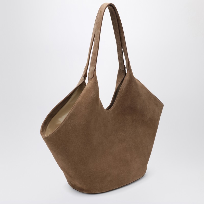 Aesther Ekme Phantom Tote In Suede Beige In Neutral