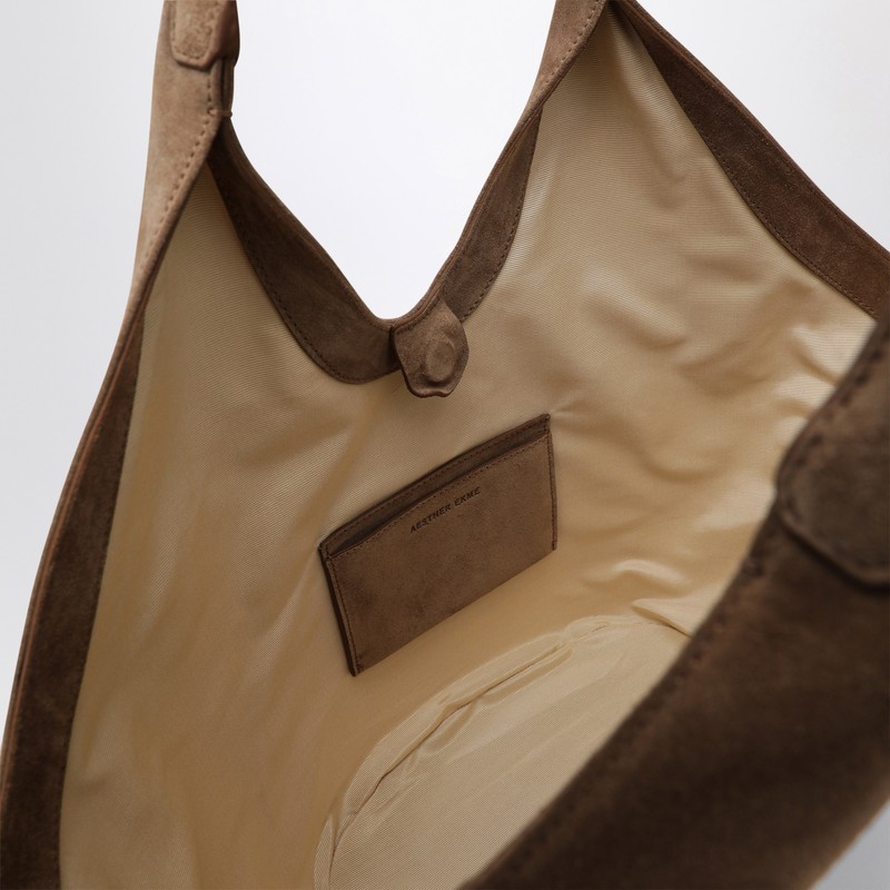 Aesther Ekme Phantom Tote In Suede Beige In Neutral
