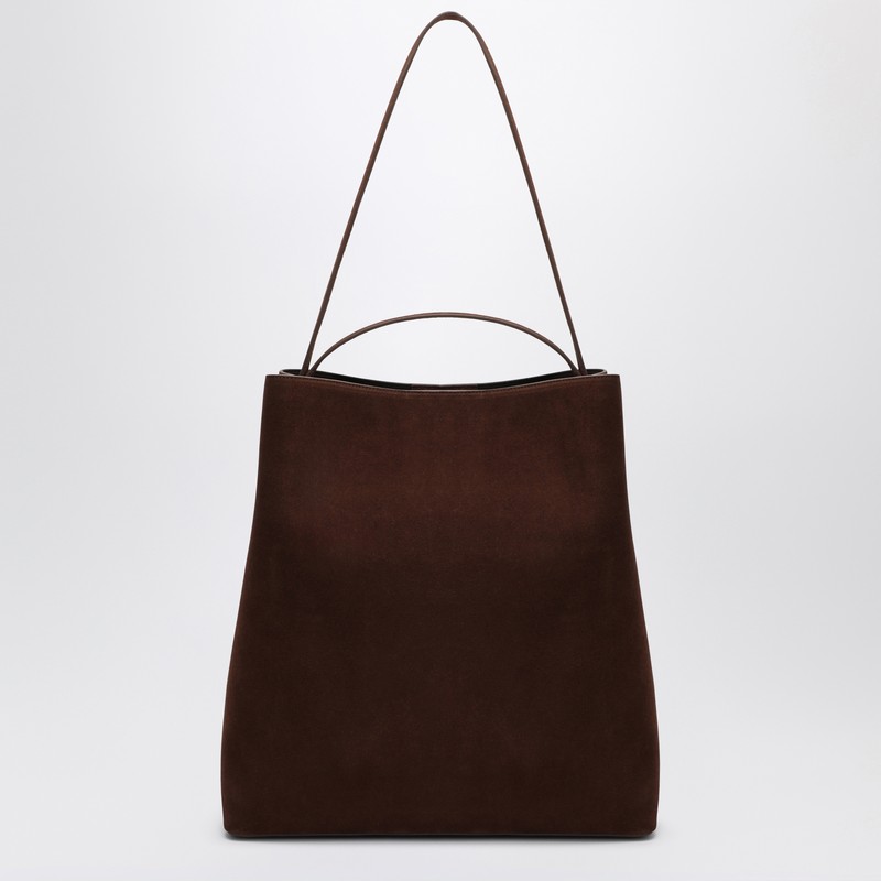 Aesther Ekme Cacao Colored Suede Bag In Brown