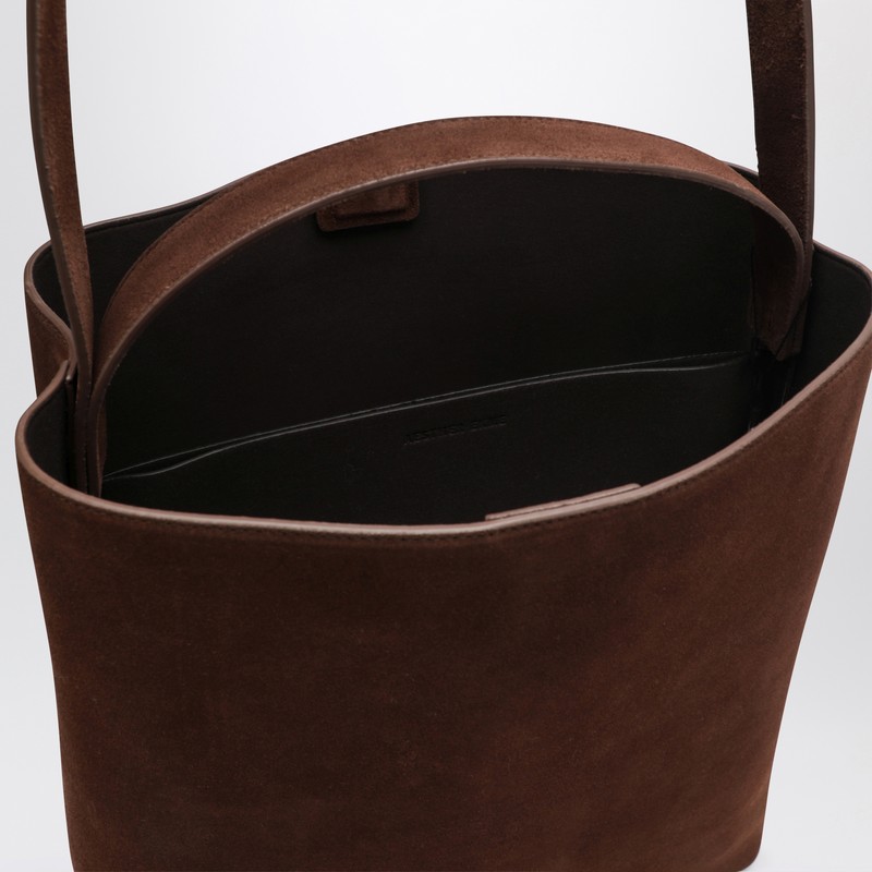Aesther Ekme Cacao Colored Suede Bag In Brown