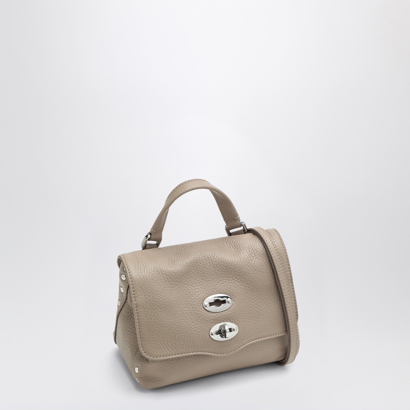 Zanellato Baby Postina Twist-lock Messenger Bag In Gray