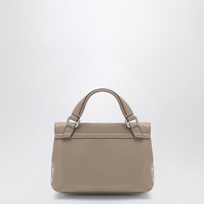 Zanellato Baby Postina Twist-lock Messenger Bag In Gray