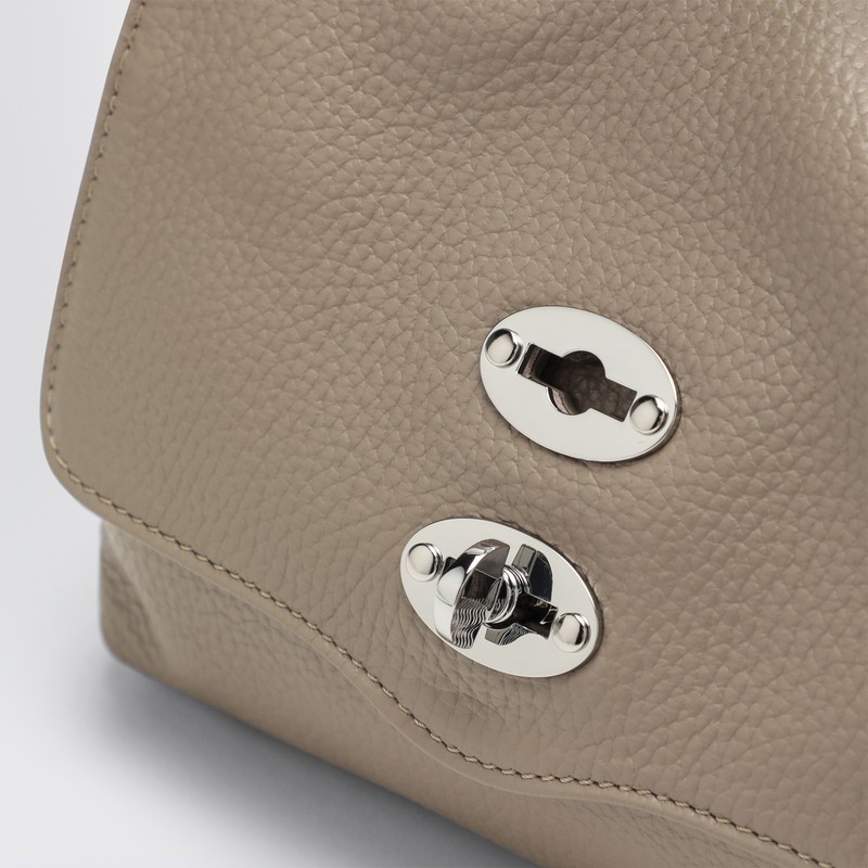 Zanellato Baby Postina Twist-lock Messenger Bag In Gray